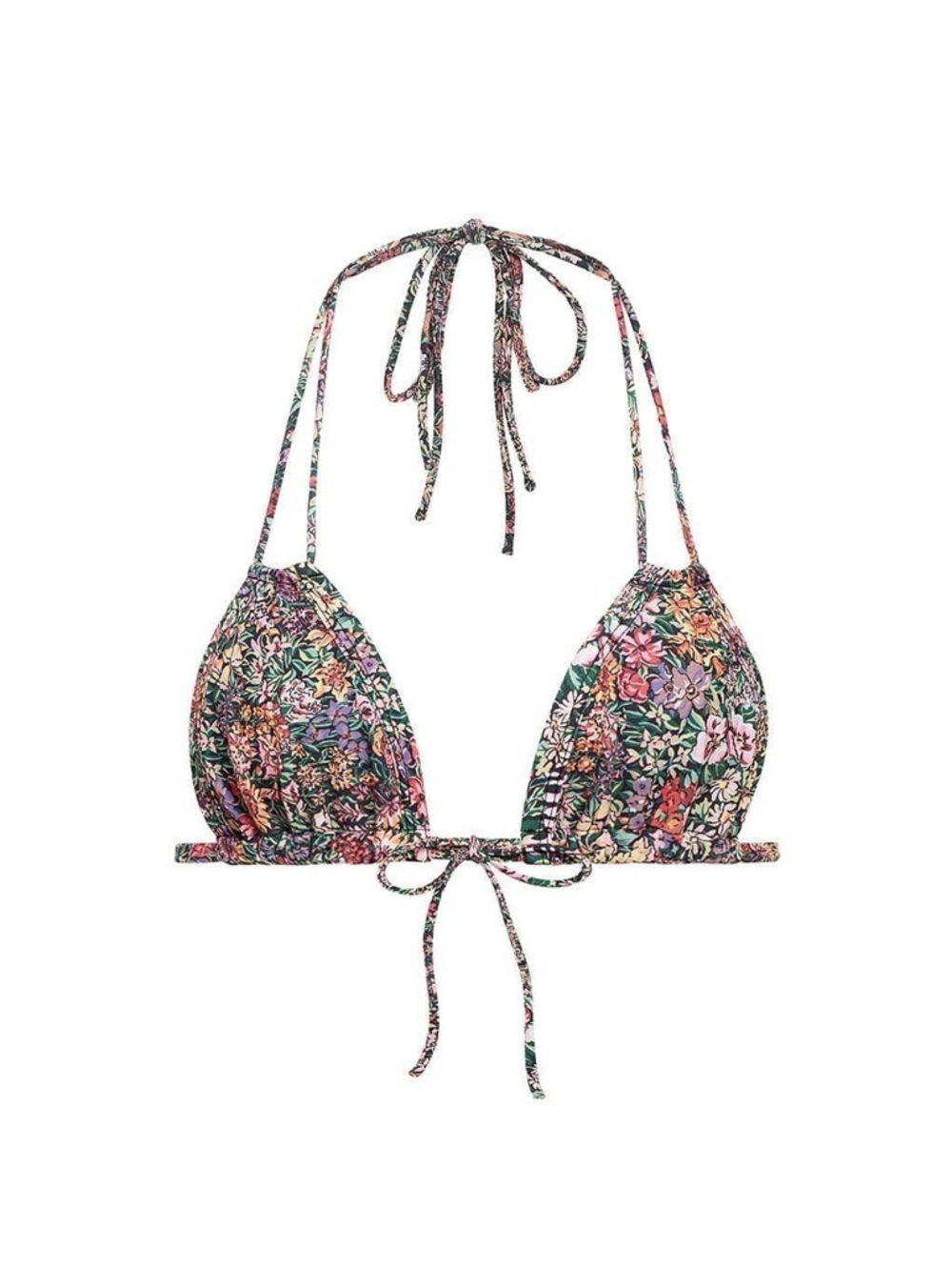 Montce Bikini Top - Mara Floral Euro Bow Bikini Top
